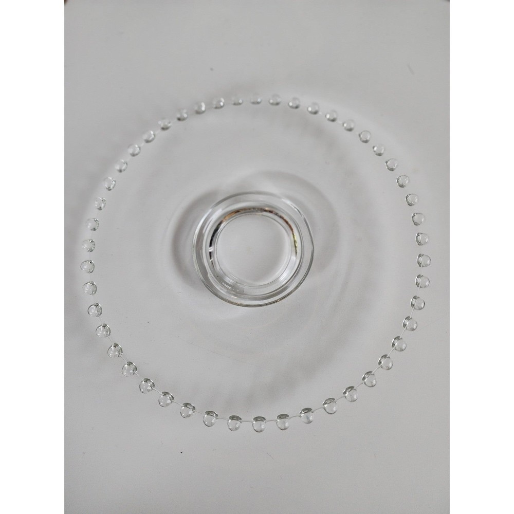 Vintage Imperial Glass Candlewick Mayo Underplate